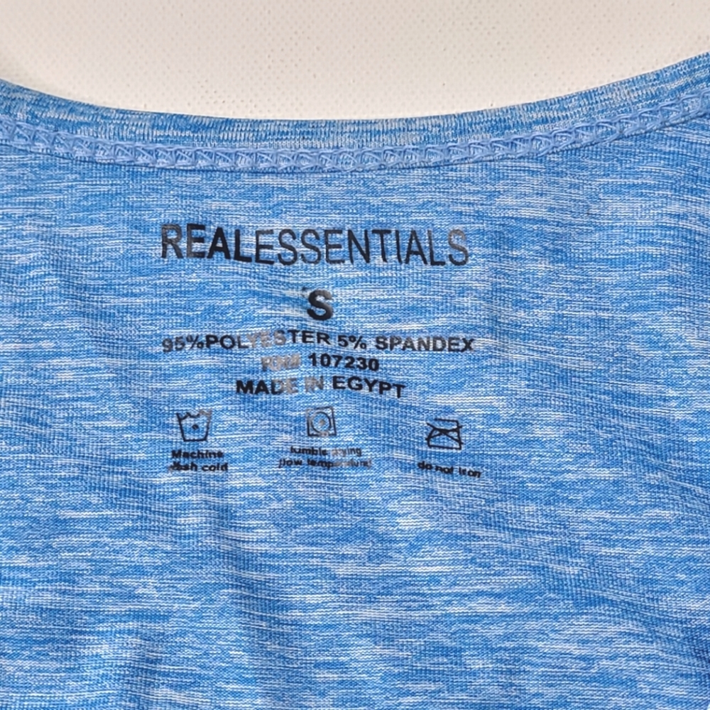 5 Pack Real Essentials Racerback Dry Fit Tank Top - Picture 3 of 11